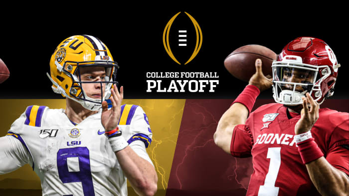 LSU vs Oklahoma College Football playoff